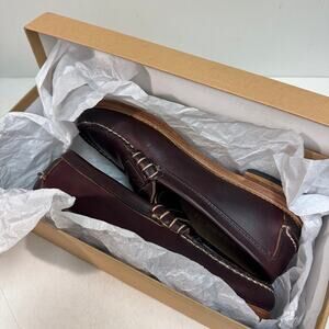 NEW HEELS Rancourt & Co Beefroll Penny Loafer Moccasin Burgundy Chromexcel 8.5 D